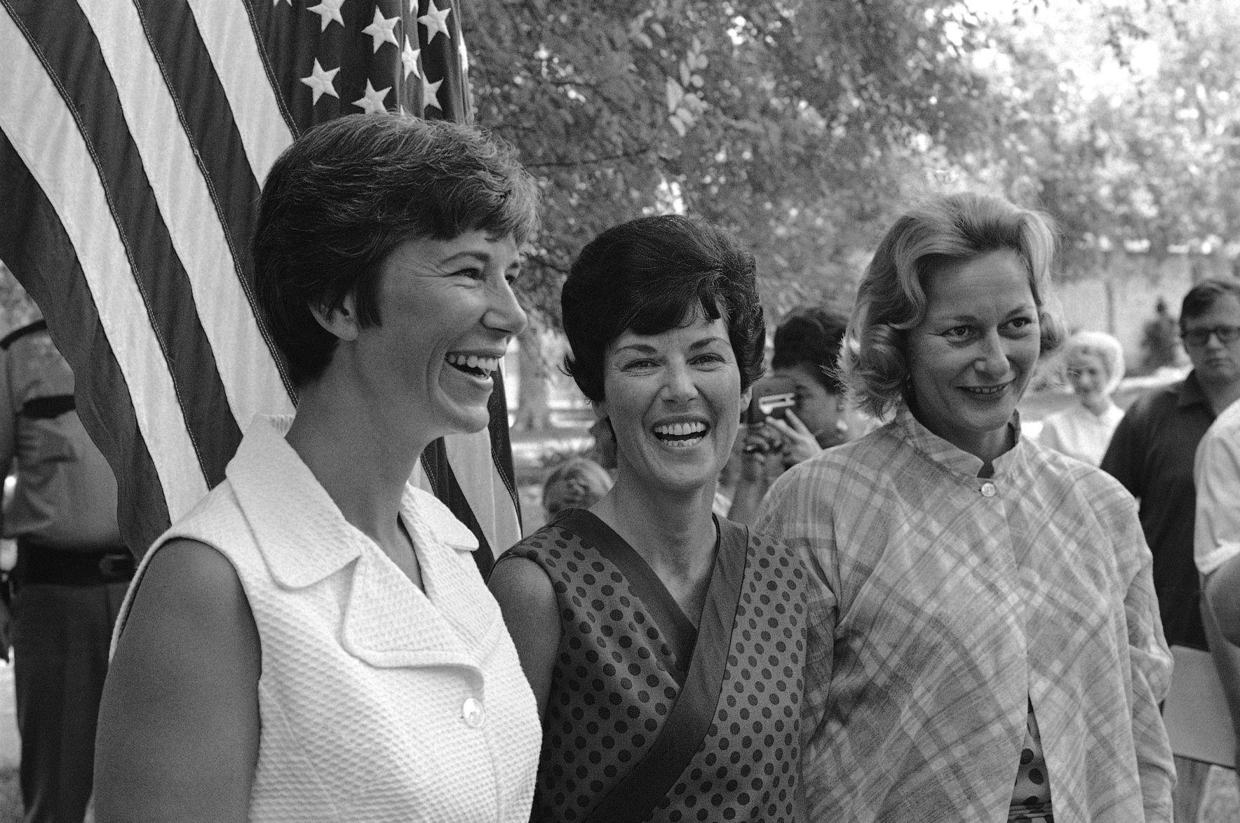 Janet Armstrong, Patricia Collins, Joan Aldrin